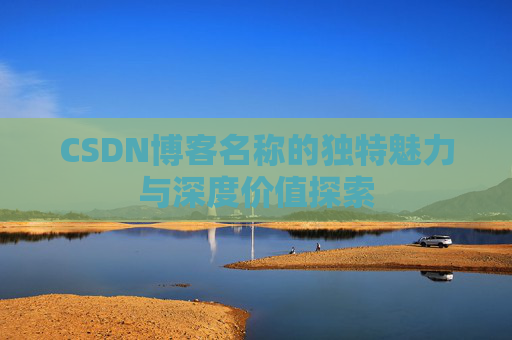 CSDN博客名称的独特魅力与深度价值探索 CSDN博客名称的独特魅力与深度价值探索